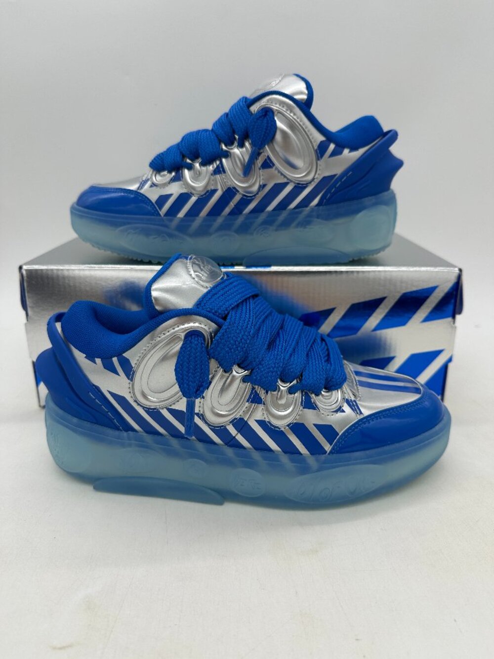 Puma La France X Fast & Furious Women's size 6.5 Youth 5 Blue Shoes 314032 01